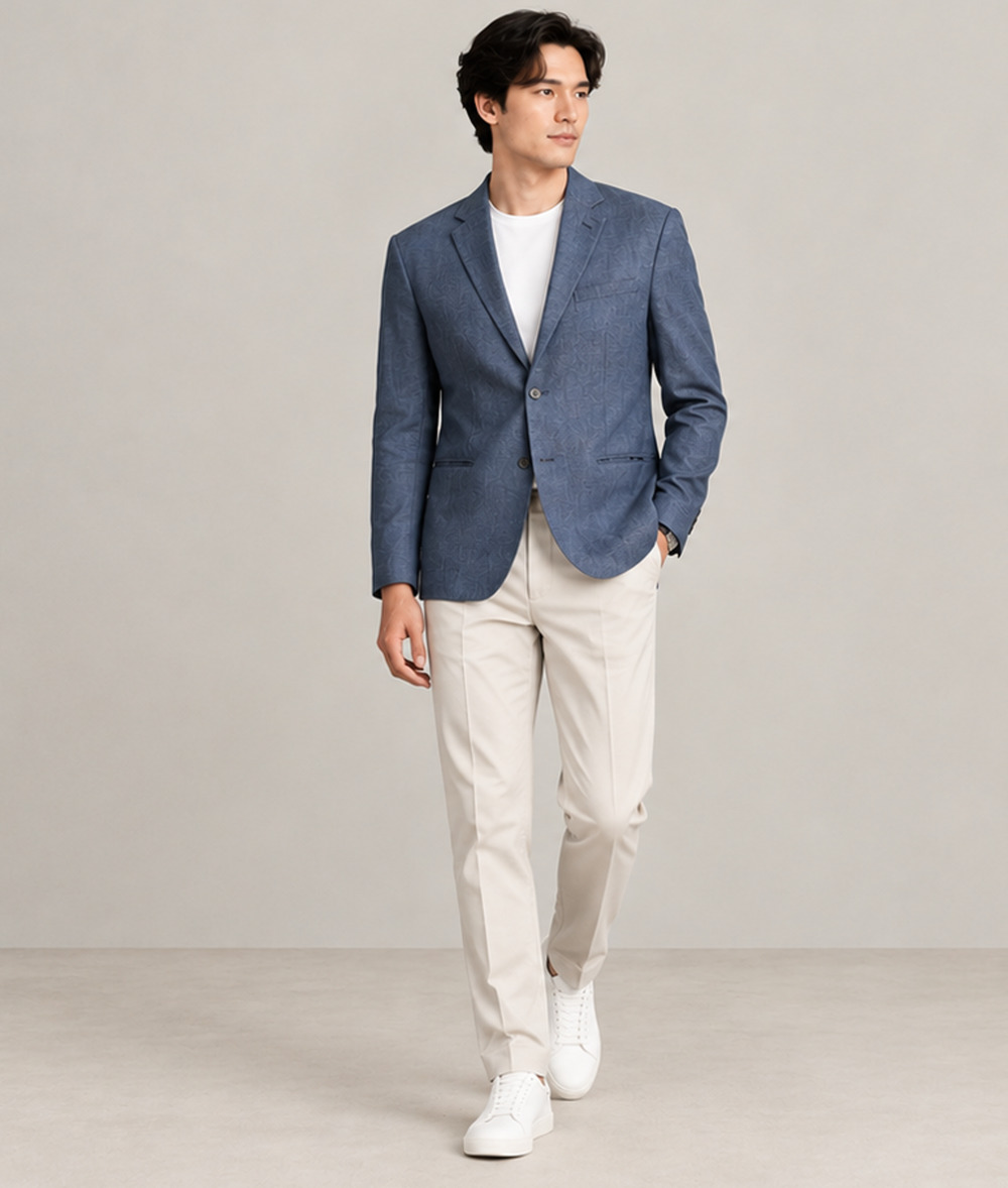 Banana Republic Men's 42R Tailored Fit Linen Cotton Sport Coat Blazer 2 Button